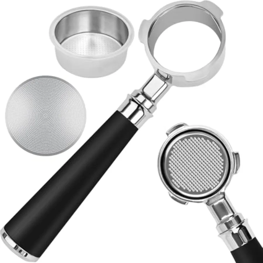 51mm Bottomless Portafilter 3 Ears Fits for CASABREWS CM5418 and 3700 Essential Gevi 51mm 3 Ears Grouphead Mr. Coffee Espresso
51mm Bottomless Portafilter 3 Ears Fits for CASABREWS CM5418 and 3700 Essential Gevi 51mm 3 Ears Grouphead Mr. Coffee Espresso