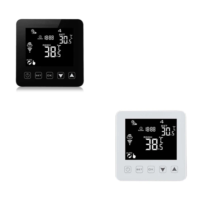 Alexa Wifi Thermostat 220V Tuya Smart Air Conditioner Controller Wifi Temperature Controller Digital Thermostat
Alexa Wifi Thermostat 220V Tuya Smart Air Conditioner Controller Wifi Temperature Controller Digital Thermostat