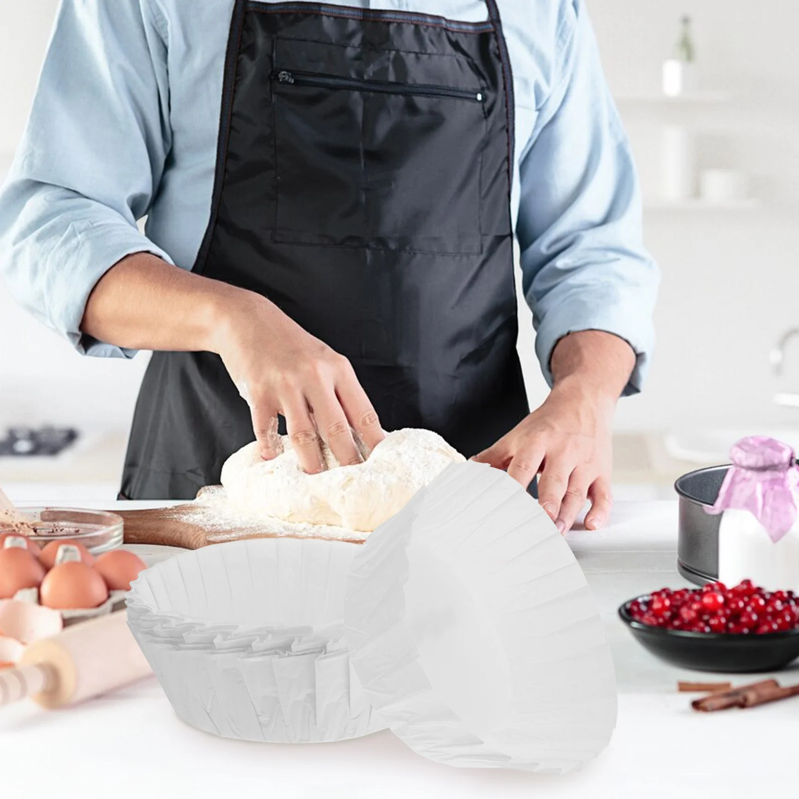 50Pcs Disposable Basque Cake Baking Liners Grease-Proof Pads for Seamless Cake Wrapping Sweet Liners Kitchen Supplies
50Pcs Disposable Basque Cake Baking Liners Grease-Proof Pads for Seamless Cake Wrapping Sweet Liners Kitchen Supplies