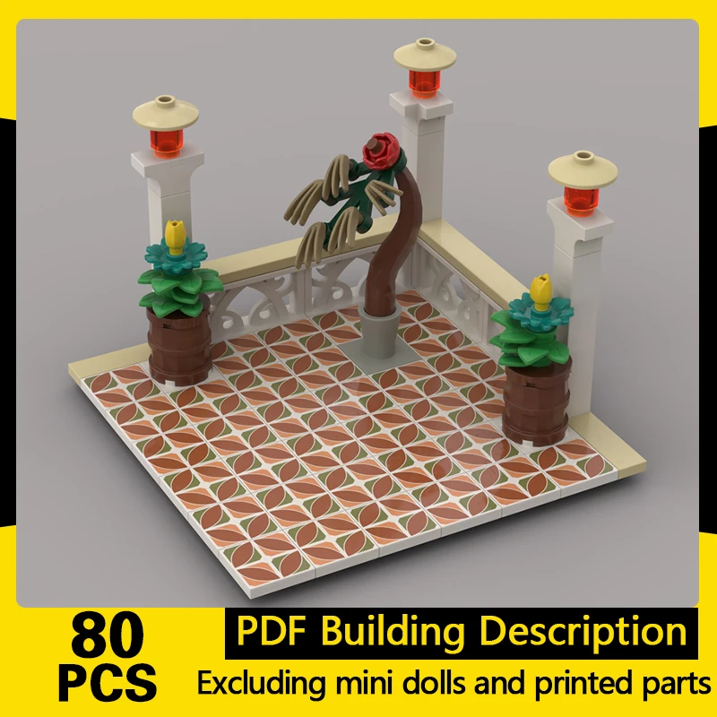 City Street View Model MOC Building Bricks Italian-Style Balcony Modular Technology Gifts Holiday Assemble Children Toys Suit
City Street View Model MOC Building Bricks Italian-Style Balcony Modular Technology Gifts Holiday Assemble Children Toys Suit