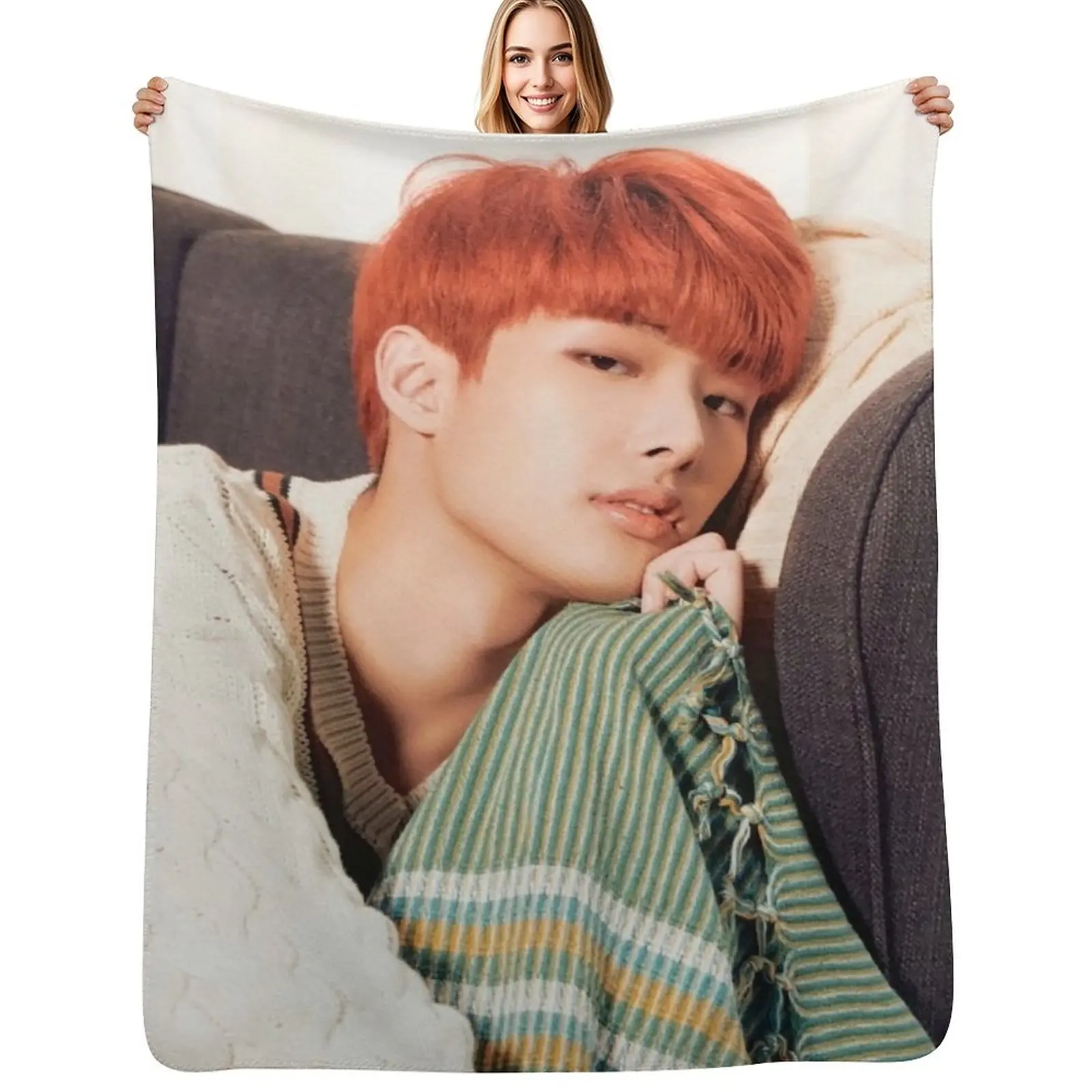 Ateez Mingi Throw Blanket Stuffeds Loose Flannels Multi-Purpose Blankets
Ateez Mingi Throw Blanket Stuffeds Loose Flannels Multi-Purpose Blankets