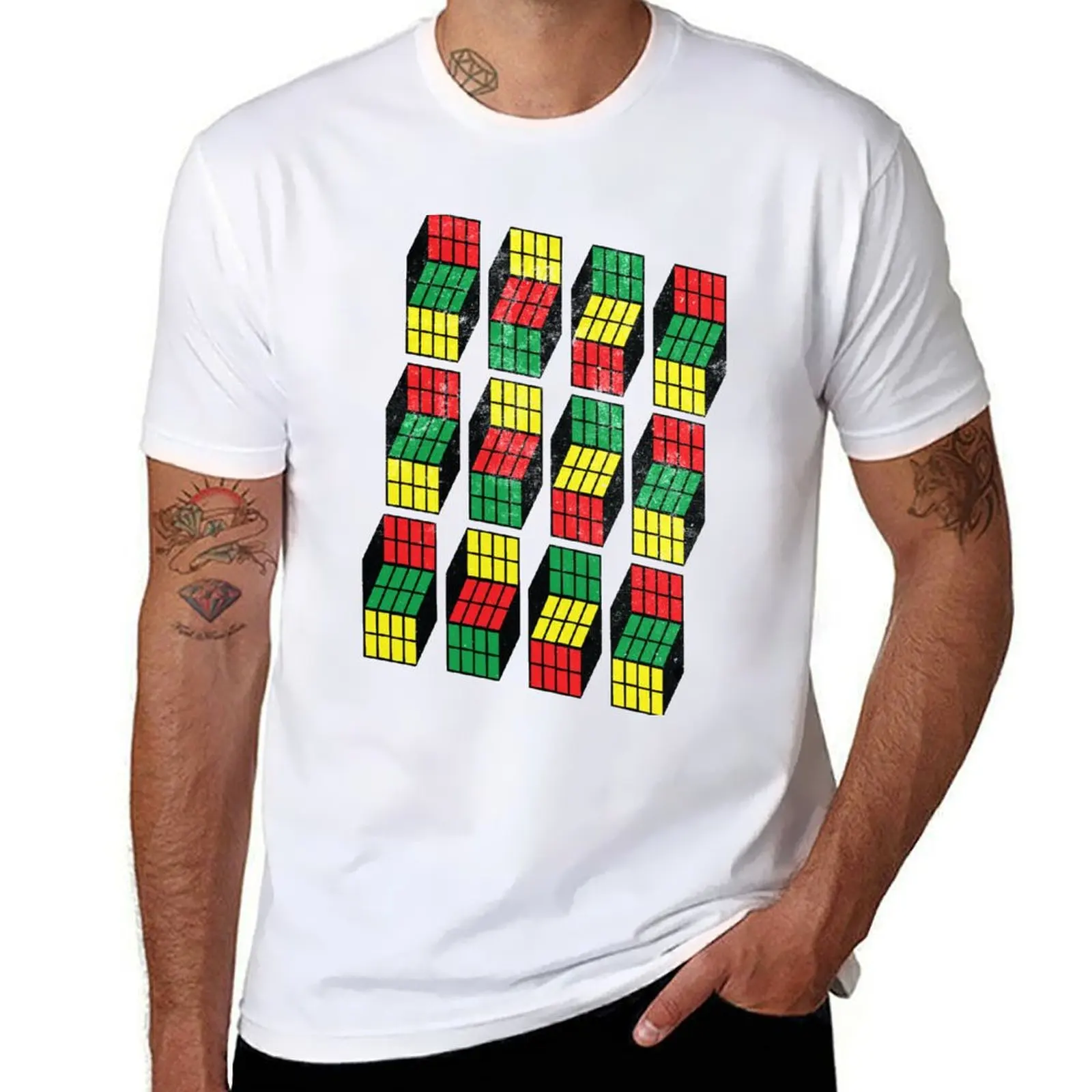 Sheldon's Cubes T-Shirt tops korean fashion mens vintage t shirts
Sheldon's Cubes T-Shirt tops korean fashion mens vintage t shirts