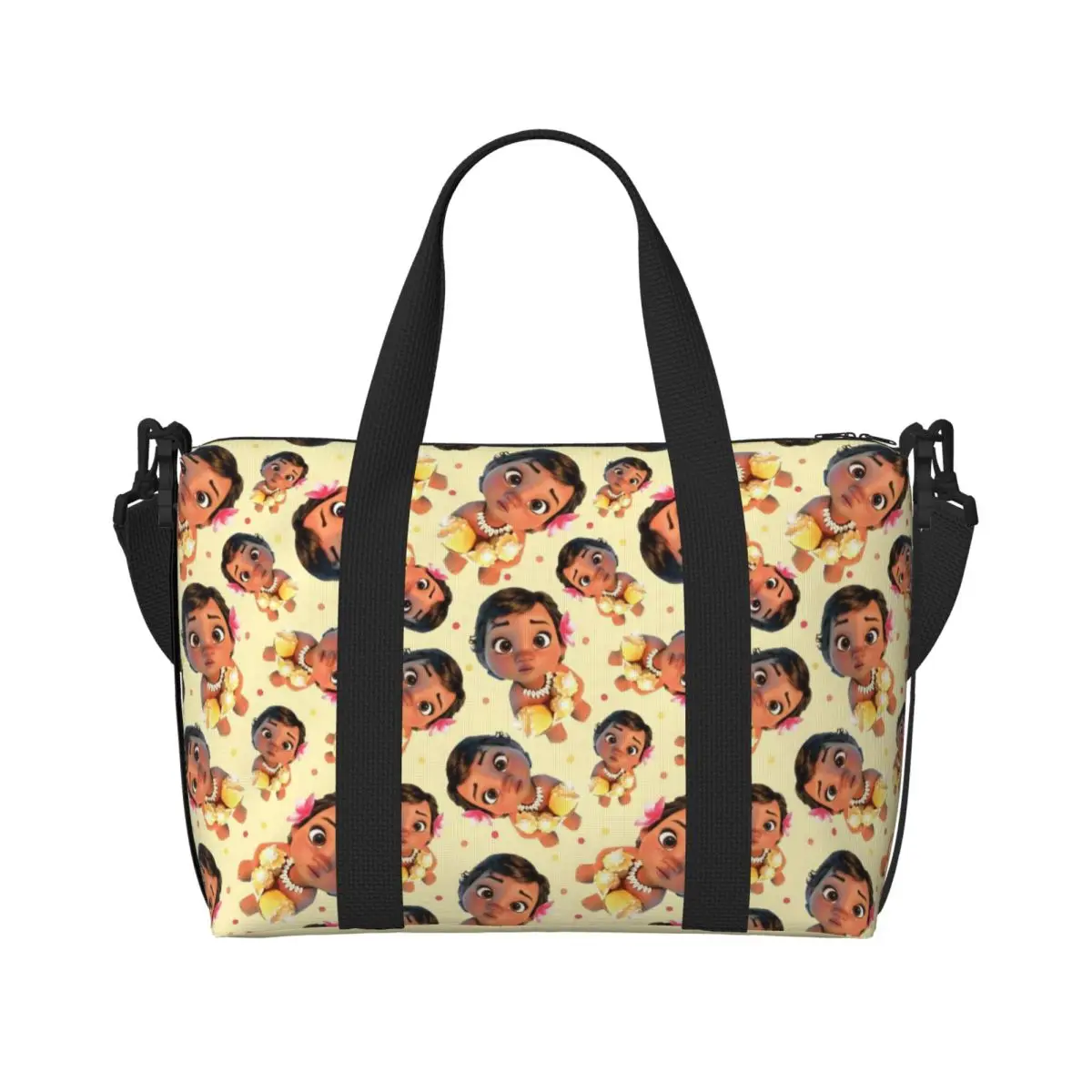 Изготовленная на заказ сумка-тоут Moana для женщин, большая вместимость, дорожные сумки для пляжного спортзала с героями мультфильмов
Изготовленная на заказ сумка-тоут Moana для женщин, большая вместимость, дорожные сумки для пляжного спортзала с героями мультфильмов