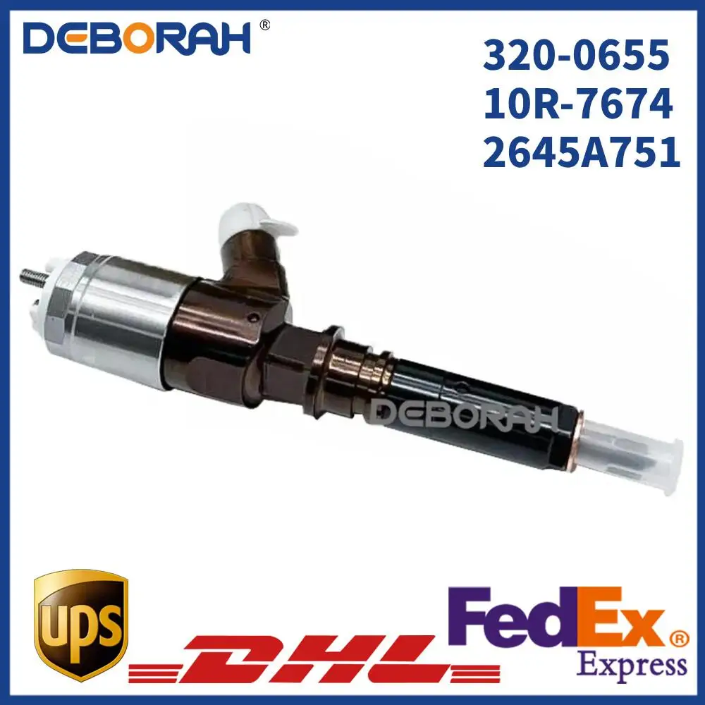 320-0655 Fuel Injector 2645A751 for Caterpillar CAT C6.6 Perkins 1106D-E66TA
320-0655 Fuel Injector 2645A751 for Caterpillar CAT C6.6 Perkins 1106D-E66TA