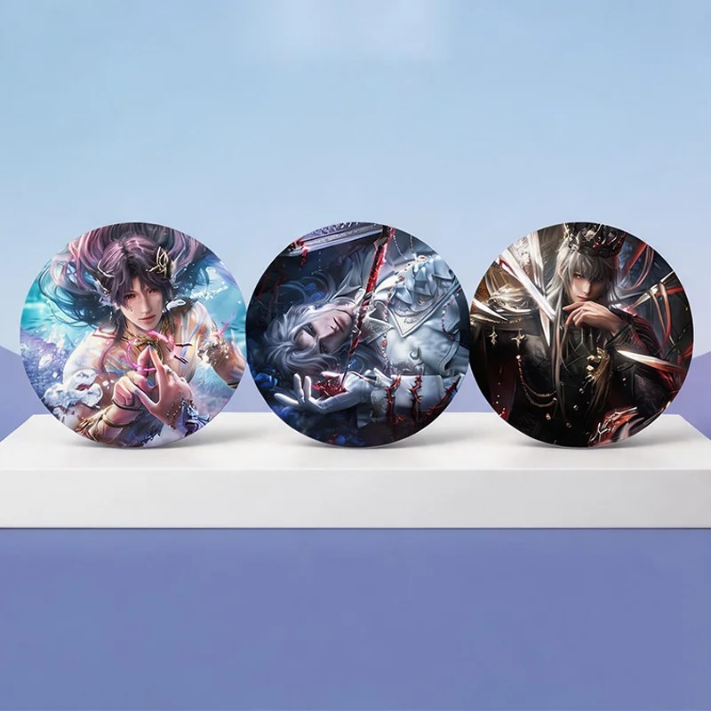 Anime Love and Deepspace Game Peripheral Sylus Rafayel Caleb Zayne Xavier Laser Badge Cartoon Emblem 58mm Brooch Breastpin Gift
Anime Love and Deepspace Game Peripheral Sylus Rafayel Caleb Zayne Xavier Laser Badge Cartoon Emblem 58mm Brooch Breastpin Gift