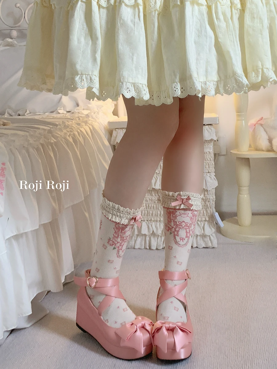 Four-petal small lace Lolita socks women's summer breathable pure cotton bow slim leg socks Lolita Japanese
Four-petal small lace Lolita socks women's summer breathable pure cotton bow slim leg socks Lolita Japanese
