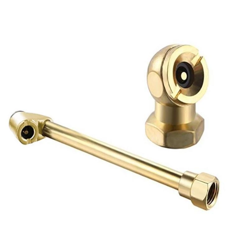 Heavy Duty Brass Air Chuck Set Compressor Accessories 1/4 Inch for Car
Heavy Duty Brass Air Chuck Set Compressor Accessories 1/4 Inch for Car