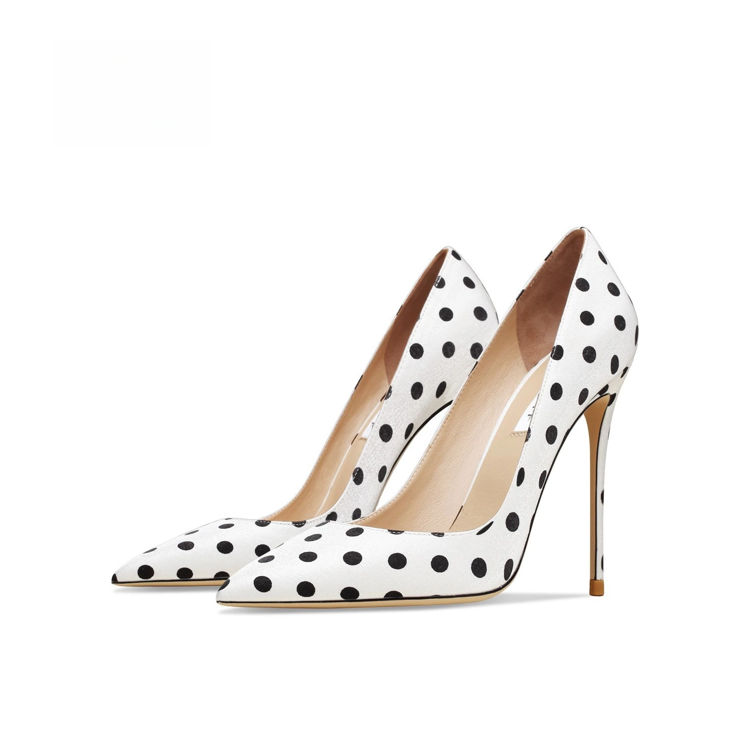 Royi Store Leather White Polka Dot Satin High Heels Women's 2026 New Pointed Thin Heel Light Mouth Black and White Round Shoes
Royi Store Leather White Polka Dot Satin High Heels Women's 2026 New Pointed Thin Heel Light Mouth Black and White Round Shoes