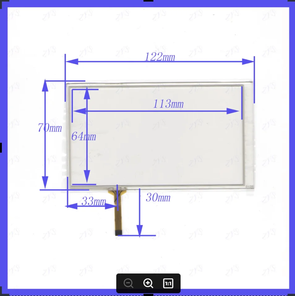 ZhiYuSun 5PCS/LOT 5126 5inch 4 lins change8lines Touch Screen For GPS CAR 122mm*70mm sensor glass this's compatible 122*70MM
ZhiYuSun 5PCS/LOT 5126 5inch 4 lins change8lines Touch Screen For GPS CAR 122mm*70mm sensor glass this's compatible 122*70MM