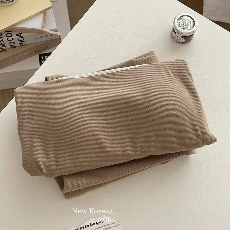 Korean Comfortable Spring Autumn Sleepwear Set For Women Bottoming Wear Pajamas Female Home Clothes Slim Winter Underwear Suit
Korean Comfortable Spring Autumn Sleepwear Set For Women Bottoming Wear Pajamas Female Home Clothes Slim Winter Underwear Suit