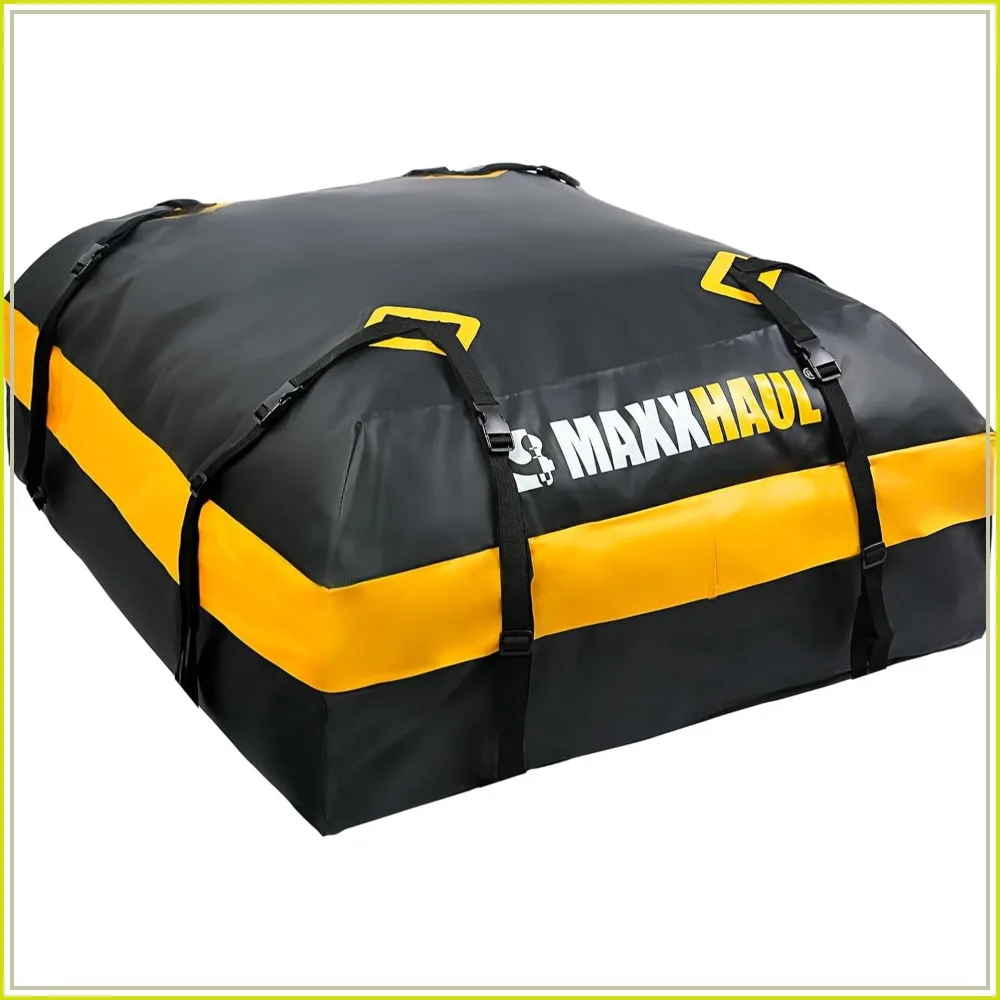 Waterproof Rooftop Cargo Bag 15 Cu Ft - Universal Car Roof Carrier, No Rack Needed, Anti-Slip Mat, 100 lb Capacity for Cars & SUV
Waterproof Rooftop Cargo Bag 15 Cu Ft - Universal Car Roof Carrier, No Rack Needed, Anti-Slip Mat, 100 lb Capacity for Cars & SUV