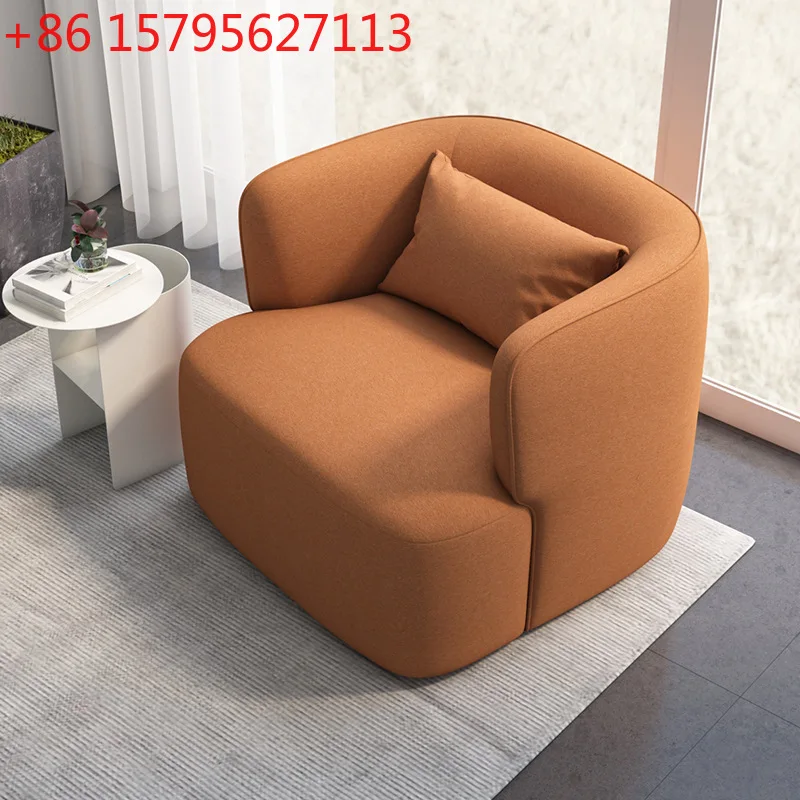 Nordic lazy sofa light luxury single sofa bedroom living room hotel leisure fabric sofa
Nordic lazy sofa light luxury single sofa bedroom living room hotel leisure fabric sofa