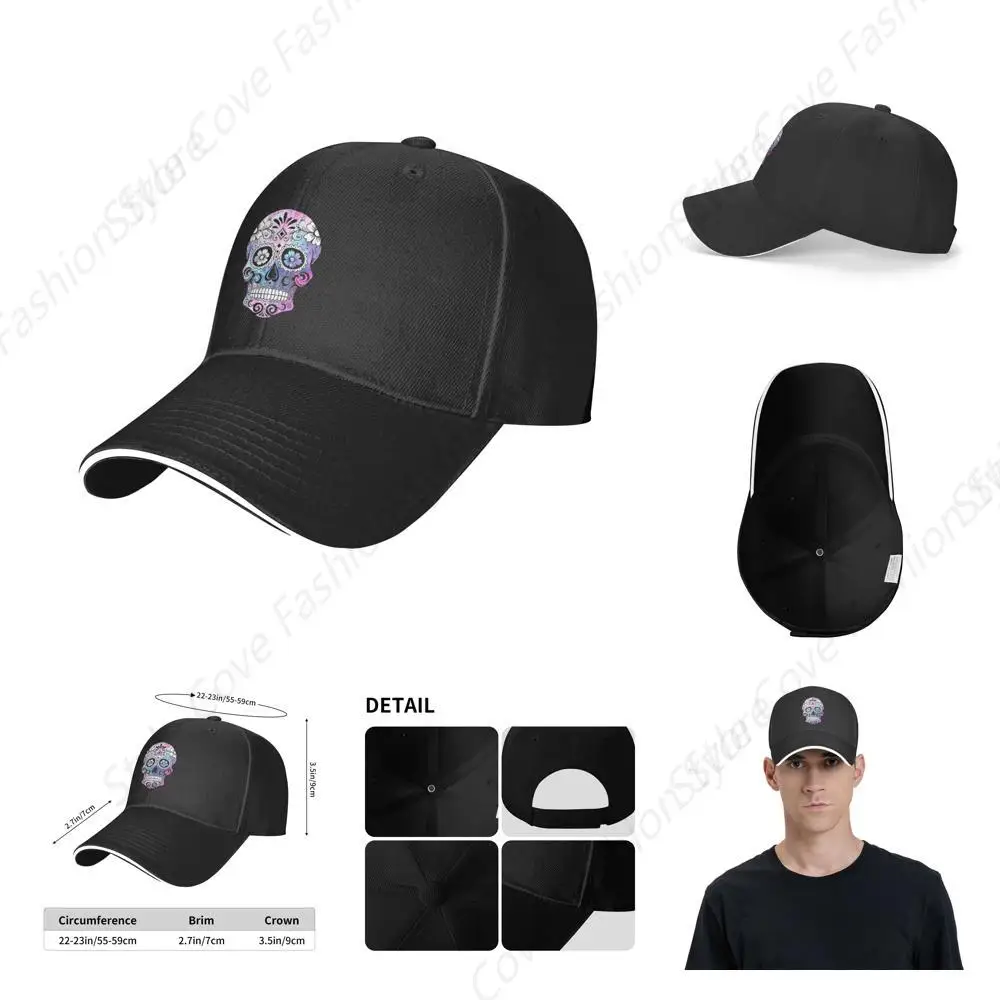 High Quality Art-Skull Flowers 3d Printing Sandwich Hats Adjustable Men Women Fashion Outdoor Sport Sun Visor
High Quality Art-Skull Flowers 3d Printing Sandwich Hats Adjustable Men Women Fashion Outdoor Sport Sun Visor