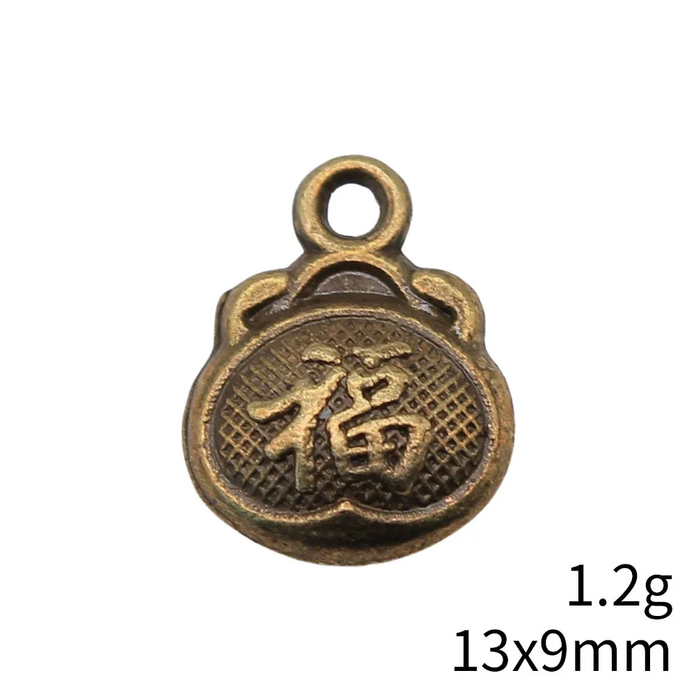 10pcs 13x9mm 2 Colors Antique Silver Color Antique Bronze Color Chinese Lucky Bag Charms Jewelry Making Accessories
10pcs 13x9mm 2 Colors Antique Silver Color Antique Bronze Color Chinese Lucky Bag Charms Jewelry Making Accessories