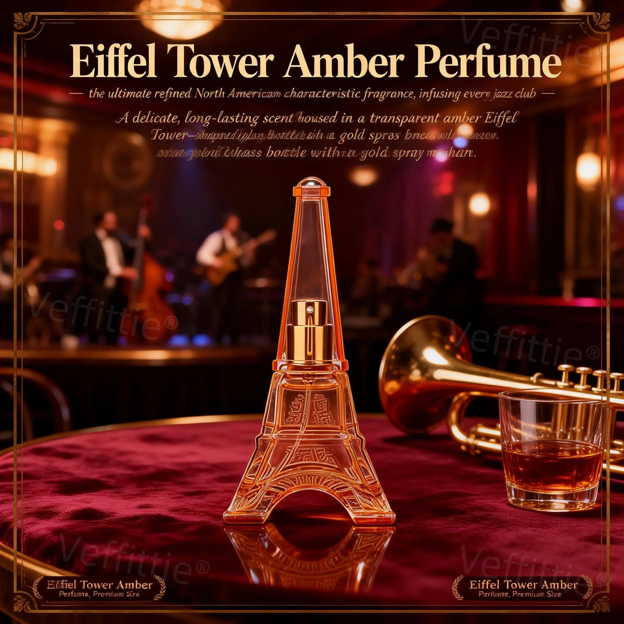 Parisian Eiffel Floral Eau De Parfum 30ml, Woody Floral Notes Eiffel Tower Bottle, Formal Dinner Wear, Long Lasting for Females
Parisian Eiffel Floral Eau De Parfum 30ml, Woody Floral Notes Eiffel Tower Bottle, Formal Dinner Wear, Long Lasting for Females