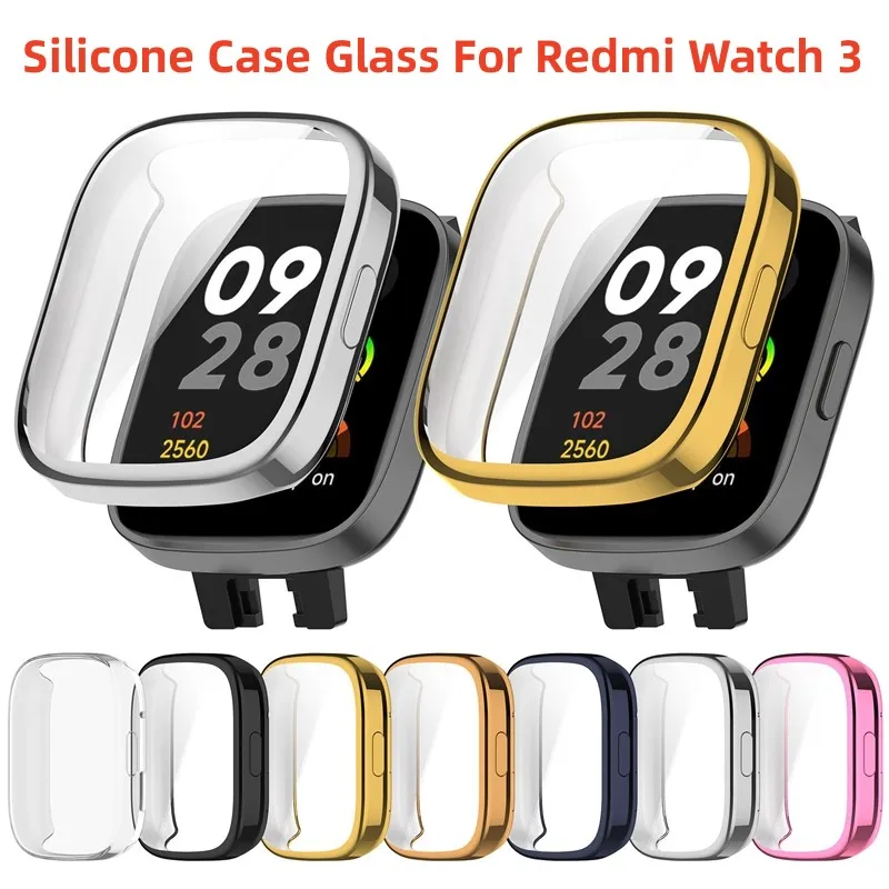 Защитный чехол из закаленного стекла для Redmi Watch 3, мягкий защитный чехол из ТПУ для экрана, бампер, корпус для Redmi Smartwatch 3, чехол
Защитный чехол из закаленного стекла для Redmi Watch 3, мягкий защитный чехол из ТПУ для экрана, бампер, корпус для Redmi Smartwatch 3, чехол