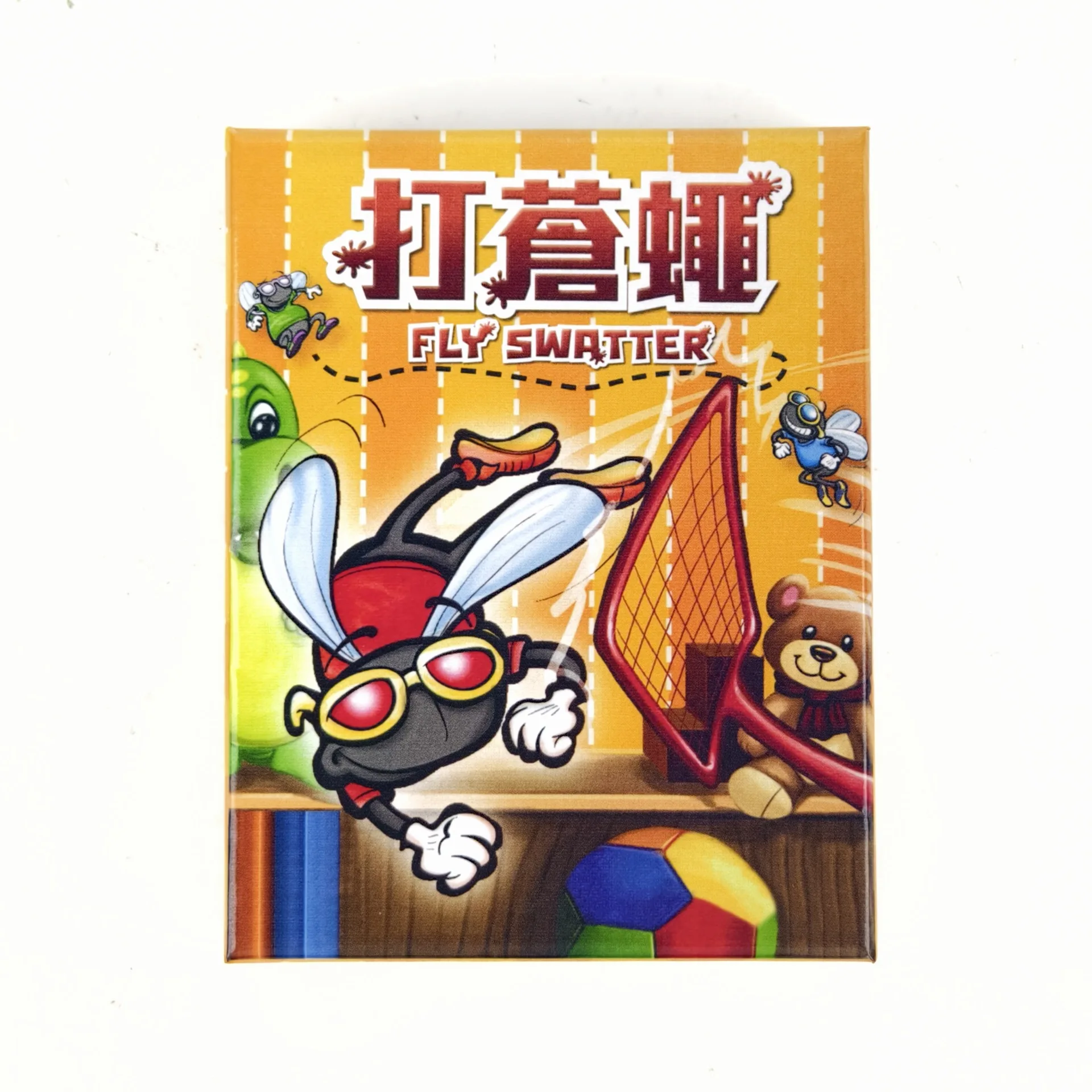 Fliegen Klatschen Bilingual Fly-Slapping Family Party Game Parent-Child Puzzle Strategy for Kids Adults Chinese&English Version
Fliegen Klatschen Bilingual Fly-Slapping Family Party Game Parent-Child Puzzle Strategy for Kids Adults Chinese&English Version