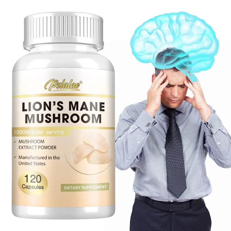 Lion's Mane Mushroom Capsules - Brain Booster for Men & Women Enhances Mental Clarity Focus Memory Vegan Capsules
Lion's Mane Mushroom Capsules - Brain Booster for Men & Women Enhances Mental Clarity Focus Memory Vegan Capsules