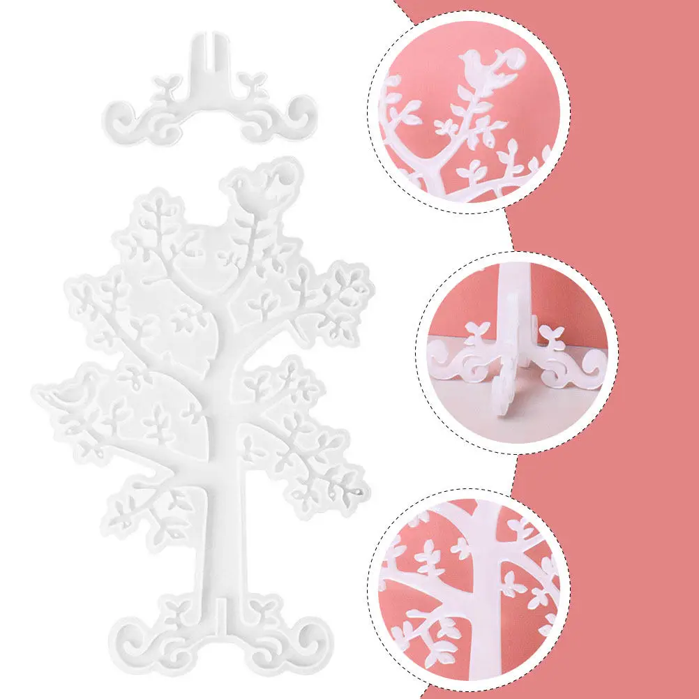 1Set Tree Branch Silicone Jewelry Storage Rack Mold DIY Crystal Epoxy Resin Jewelry Showing Stand Craft Making Mold
1Set Tree Branch Silicone Jewelry Storage Rack Mold DIY Crystal Epoxy Resin Jewelry Showing Stand Craft Making Mold