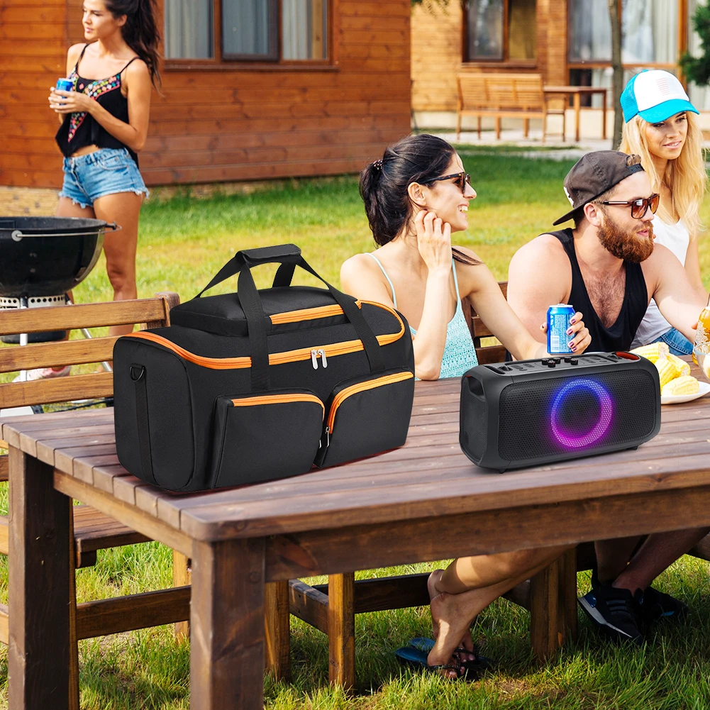 Speaker Carry Case Large Capacity Portable Protective Case Multi Pocket Padded Storage Bags for JBL PartyBox On-The-Go Essential
Speaker Carry Case Large Capacity Portable Protective Case Multi Pocket Padded Storage Bags for JBL PartyBox On-The-Go Essential