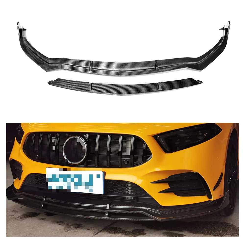 Auto Tuning Car Bumpers Bodykit Dry Carbon Fiber Gloss Black Front Lips Diffuser Spoiler Splitter For AMG A35cus
Auto Tuning Car Bumpers Bodykit Dry Carbon Fiber Gloss Black Front Lips Diffuser Spoiler Splitter For AMG A35cus