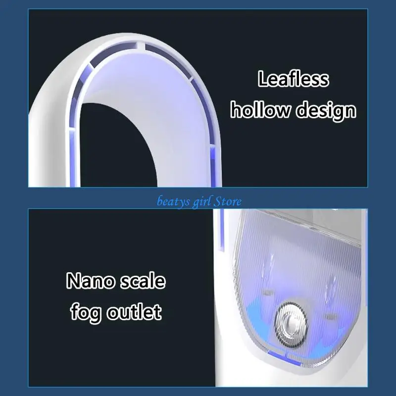 C7AB Bladeless Evaporative Coolers Desktop Misting Fan USB Bladeless Fan Humidifier
C7AB Bladeless Evaporative Coolers Desktop Misting Fan USB Bladeless Fan Humidifier