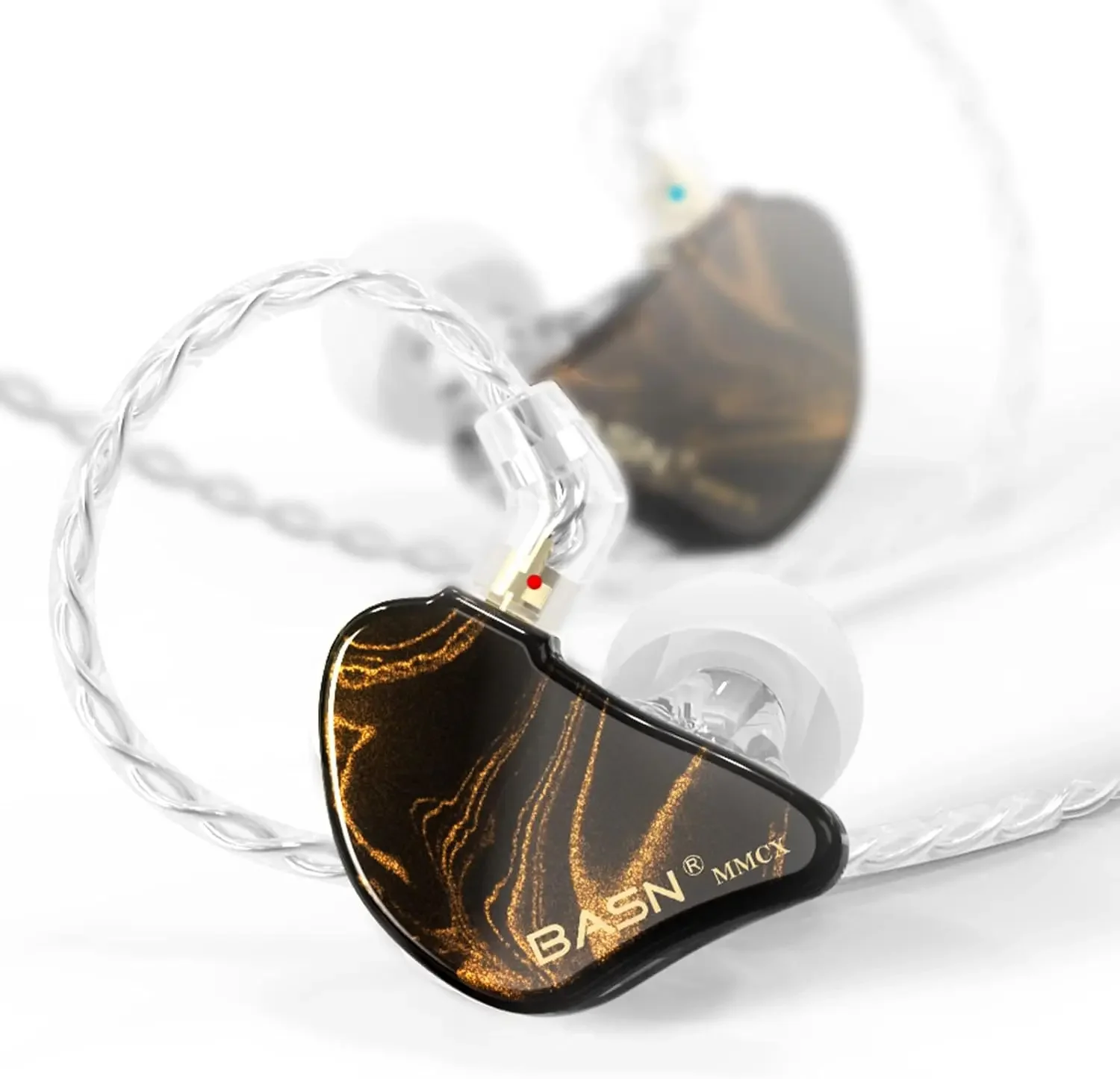 MMCX in Ear Monitor Headphones,Triple Driver IEM in-Ear Earphone for Musician Drummer, Noise-Isolation HiFi Stereo Earbuds with
MMCX in Ear Monitor Headphones,Triple Driver IEM in-Ear Earphone for Musician Drummer, Noise-Isolation HiFi Stereo Earbuds with