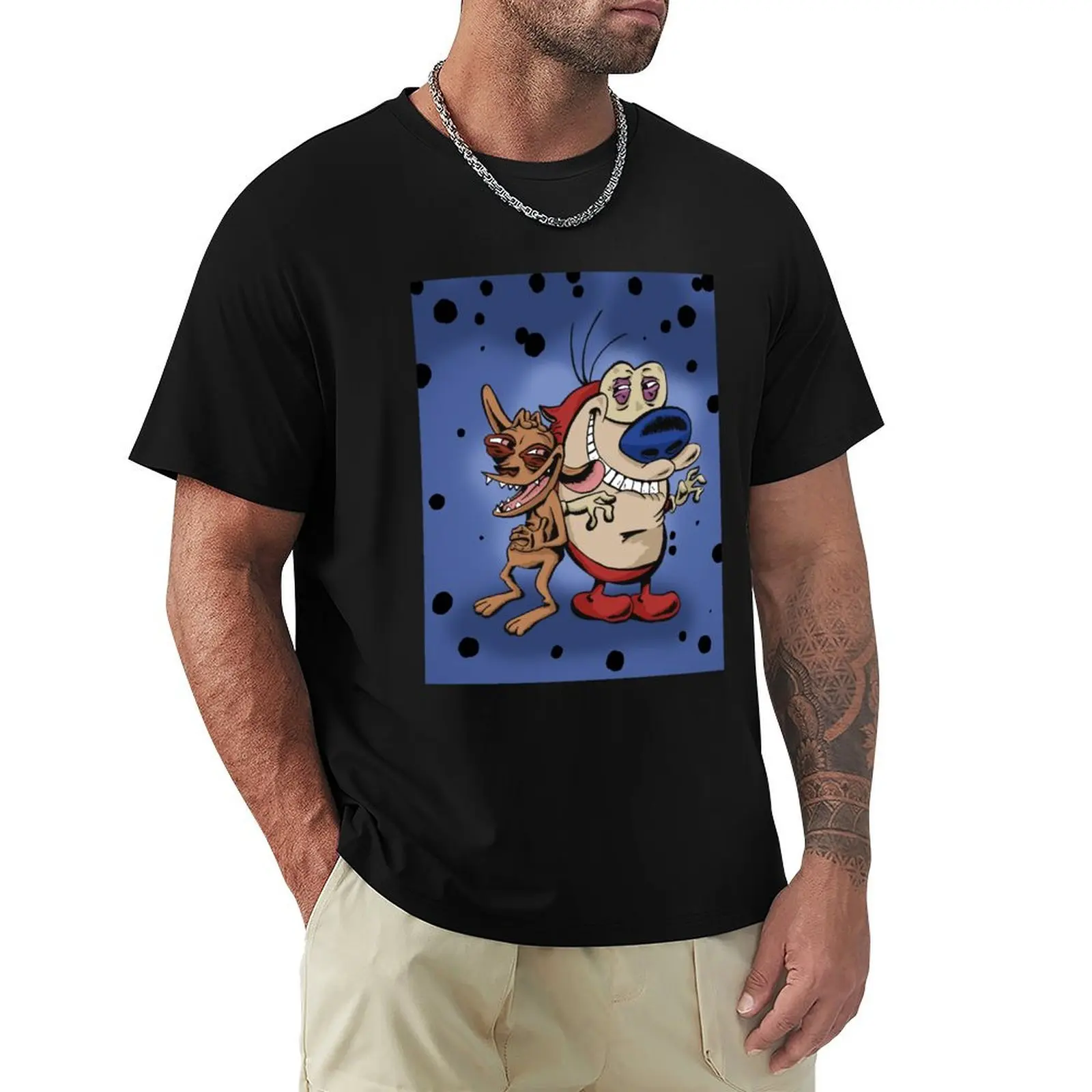 Ren and Stimpy T-Shirt shirts graphic tee anime clothes blue lock summer 2025 Short sleeve tee men
Ren and Stimpy T-Shirt shirts graphic tee anime clothes blue lock summer 2025 Short sleeve tee men