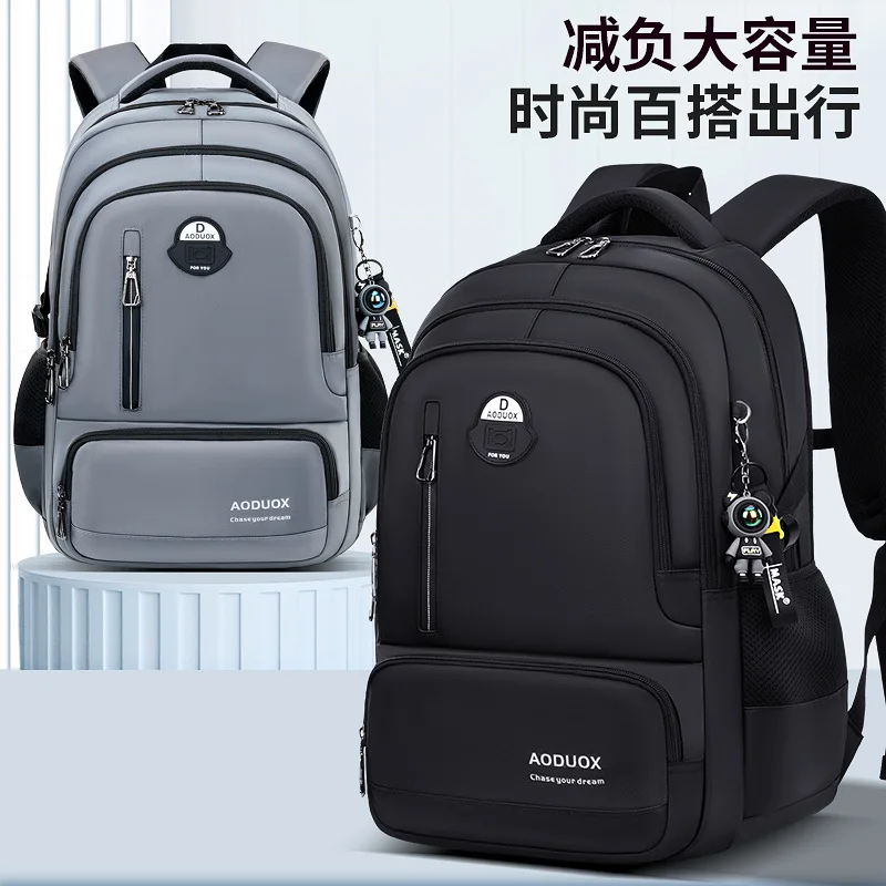 Back-Protecting Extra-Large Capacity Backpack for Boys,School Bag for Middle Junior High School Students,Ergonomic Teen Daypack
Back-Protecting Extra-Large Capacity Backpack for Boys,School Bag for Middle Junior High School Students,Ergonomic Teen Daypack