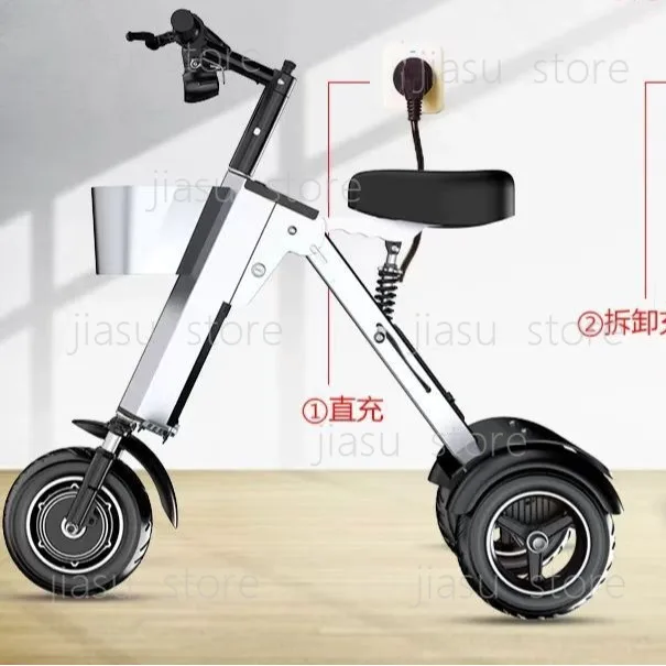 Folding electric vehicle aluminum alloy scooter helps electric tricycle small household car battery car
Folding electric vehicle aluminum alloy scooter helps electric tricycle small household car battery car