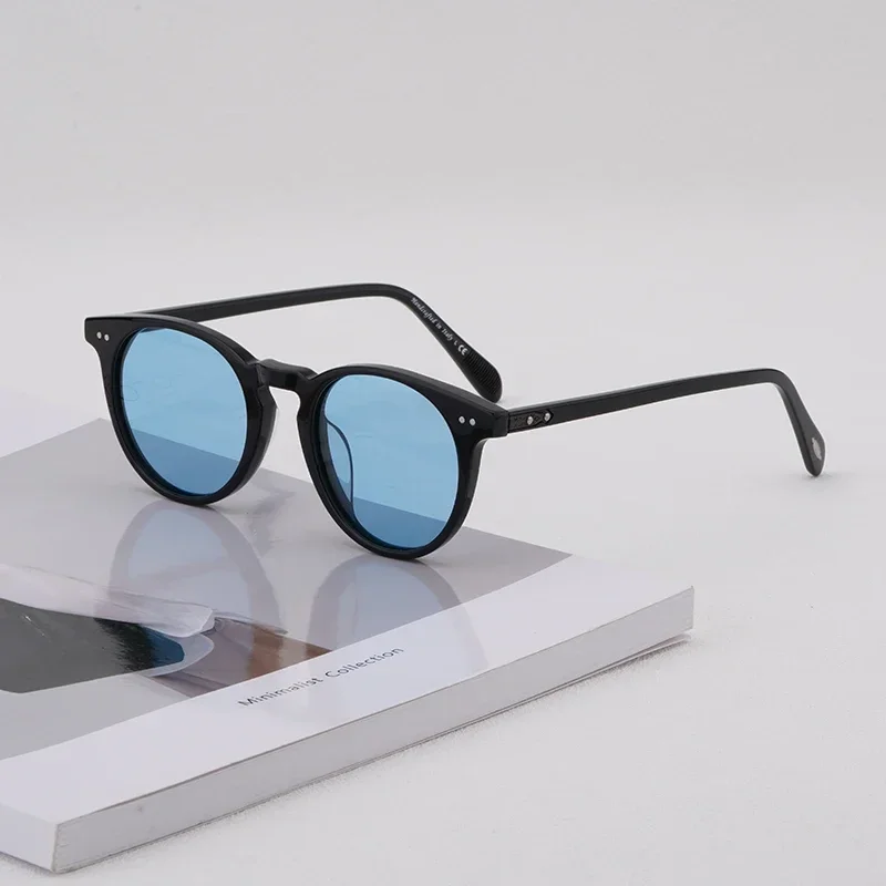 High Quality Acetate Round Sunglasses For Men Women Eyeglasses Frames Japanese Handmade Style Designer Driving Travel Glasses
High Quality Acetate Round Sunglasses For Men Women Eyeglasses Frames Japanese Handmade Style Designer Driving Travel Glasses