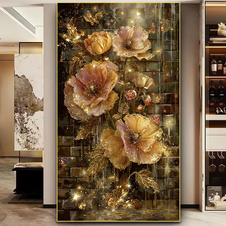 Abstract Art Diamond Painting Mosaic Golden Dream Flowers Diamond Art Kit 5D DIY Rhinestone Embroidery Art Craft for Home Decor
Abstract Art Diamond Painting Mosaic Golden Dream Flowers Diamond Art Kit 5D DIY Rhinestone Embroidery Art Craft for Home Decor