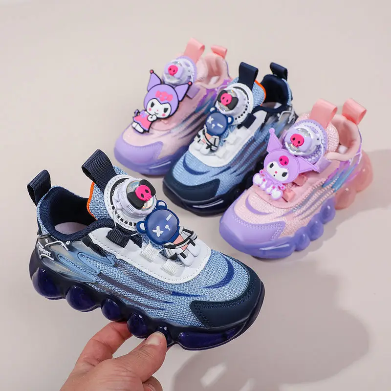 Kuromi Anime Kawaii Sanrio Net Surface Breathable Sneakers Cute Cartoon Spring Summer Sports Shoes Girls Boys Gifts for Kids
Kuromi Anime Kawaii Sanrio Net Surface Breathable Sneakers Cute Cartoon Spring Summer Sports Shoes Girls Boys Gifts for Kids