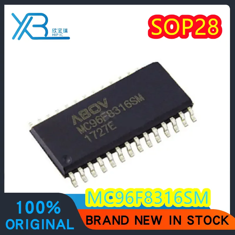 (1/50 pieces) MC96F8316SM new original single chip control chip IC SMD SOP-28 spot delivery fast
(1/50 pieces) MC96F8316SM new original single chip control chip IC SMD SOP-28 spot delivery fast
