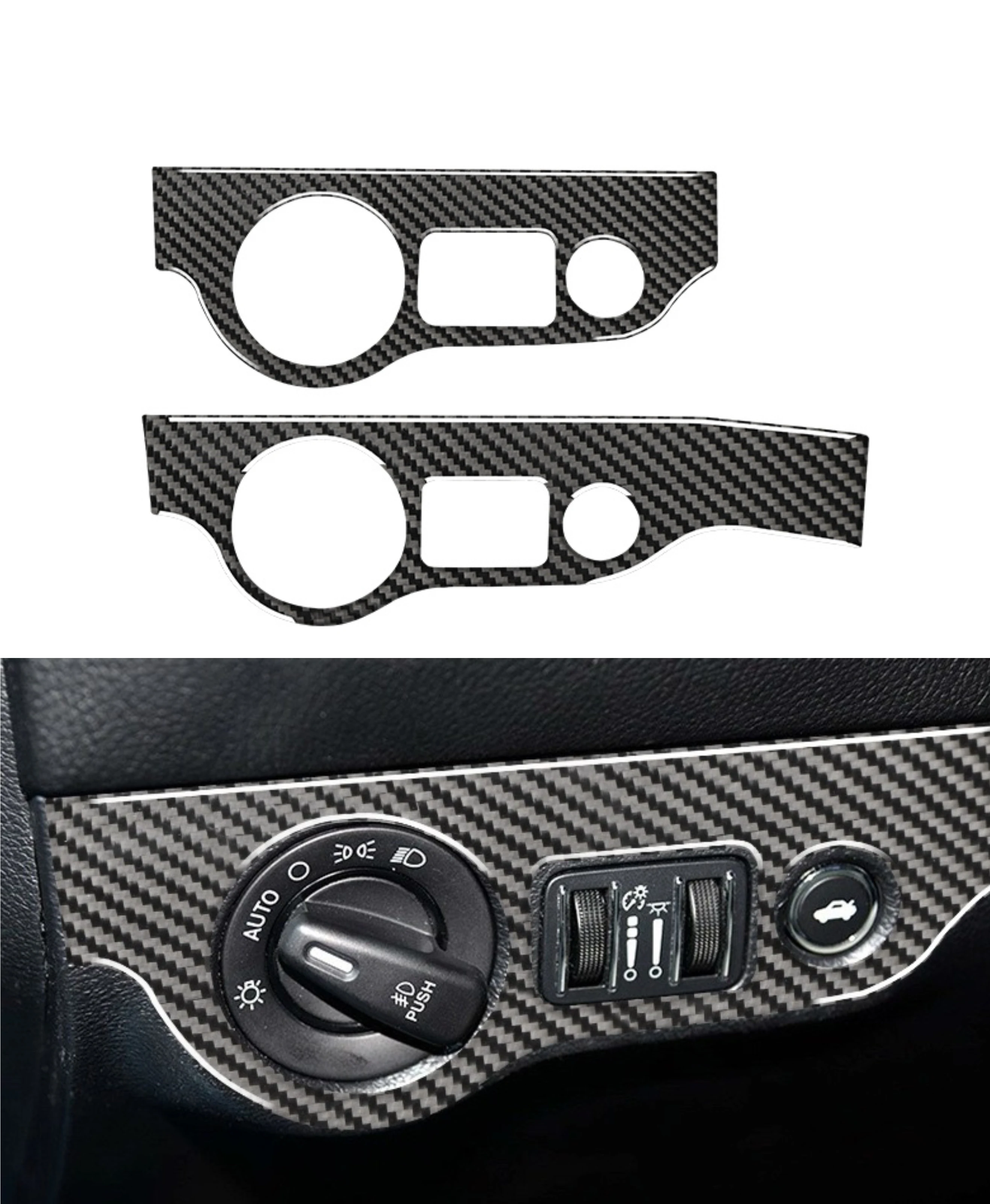For Dodge Challenger Charger 2015-2020 Headlight Switch Button Cover Sticker Cover Trim Carbon Fiber
For Dodge Challenger Charger 2015-2020 Headlight Switch Button Cover Sticker Cover Trim Carbon Fiber