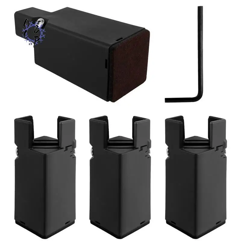 A68P-Регулируемые мебельные стойки 4 шт. - сверхмощные лифты с винтовым зажимом для стула, дивана, стола, кровати, стола
A68P-Регулируемые мебельные стойки 4 шт. - сверхмощные лифты с винтовым зажимом для стула, дивана, стола, кровати, стола