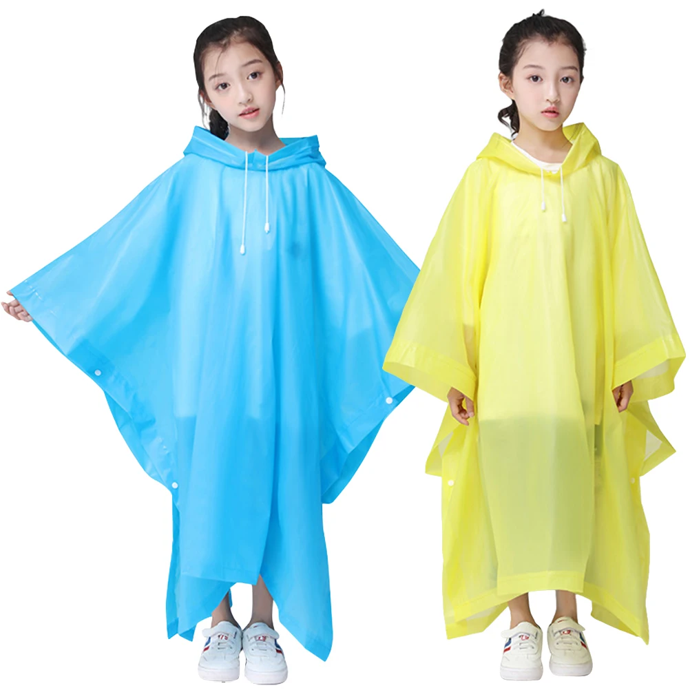 Children Practical Outdoor Rainwear Poncho EVA Waterproof Portable Outdoor Rainwear Travel Camping School
Children Practical Outdoor Rainwear Poncho EVA Waterproof Portable Outdoor Rainwear Travel Camping School