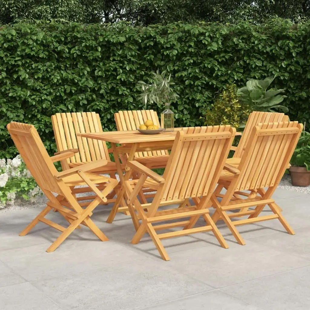 Natural Teak Solid Wood Medium Foldable Garden Dining Set Outdoor Furniture Compact Design
Natural Teak Solid Wood Medium Foldable Garden Dining Set Outdoor Furniture Compact Design