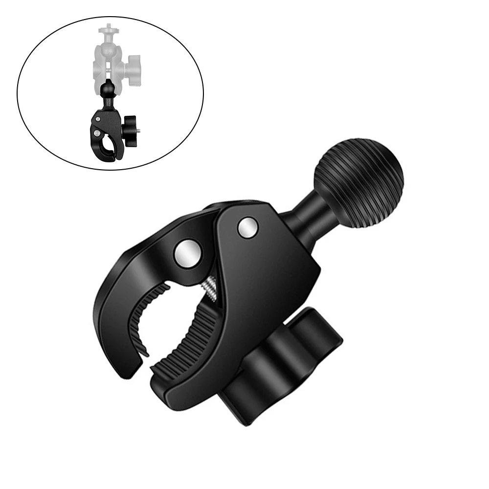 Motorcycle Bicycle Handle Bar Rail Mount Base with 25mm Ball Mount for Action Camera Mount Handlebar Clamp
Motorcycle Bicycle Handle Bar Rail Mount Base with 25mm Ball Mount for Action Camera Mount Handlebar Clamp