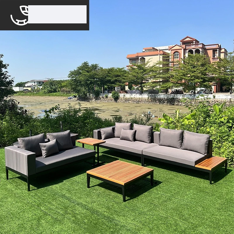 Leisure simple outdoor sofa outdoor garden courtyard homestay waterproof and sunscreen lying bed solid wood coffee table combina
Leisure simple outdoor sofa outdoor garden courtyard homestay waterproof and sunscreen lying bed solid wood coffee table combina