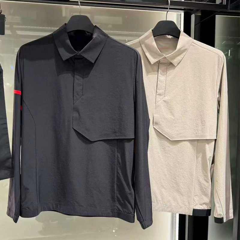 Мужская рубашка-поло TT20, новая коллекция 2026 года, весна-осень, для гольфа, с длинным рукавом, дышащая, спортивная
Мужская рубашка-поло TT20, новая коллекция 2026 года, весна-осень, для гольфа, с длинным рукавом, дышащая, спортивная
