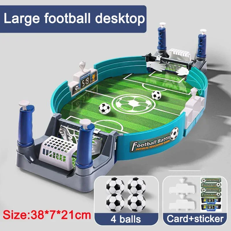 1 set of table football two-person battle table, interactive game on the table football field for family gatherings
1 set of table football two-person battle table, interactive game on the table football field for family gatherings