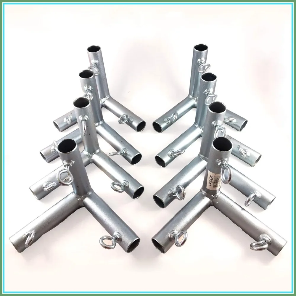 8-Pack 3/4" 3-Way Flat Corner Canopy Fitting for EMT Pipe (15/16" OD)
8-Pack 3/4" 3-Way Flat Corner Canopy Fitting for EMT Pipe (15/16" OD)
