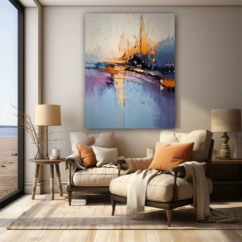 100% hand drawn abstract oil painting original wall painting home living room decoration paint interior aesthetics
100% hand drawn abstract oil painting original wall painting home living room decoration paint interior aesthetics