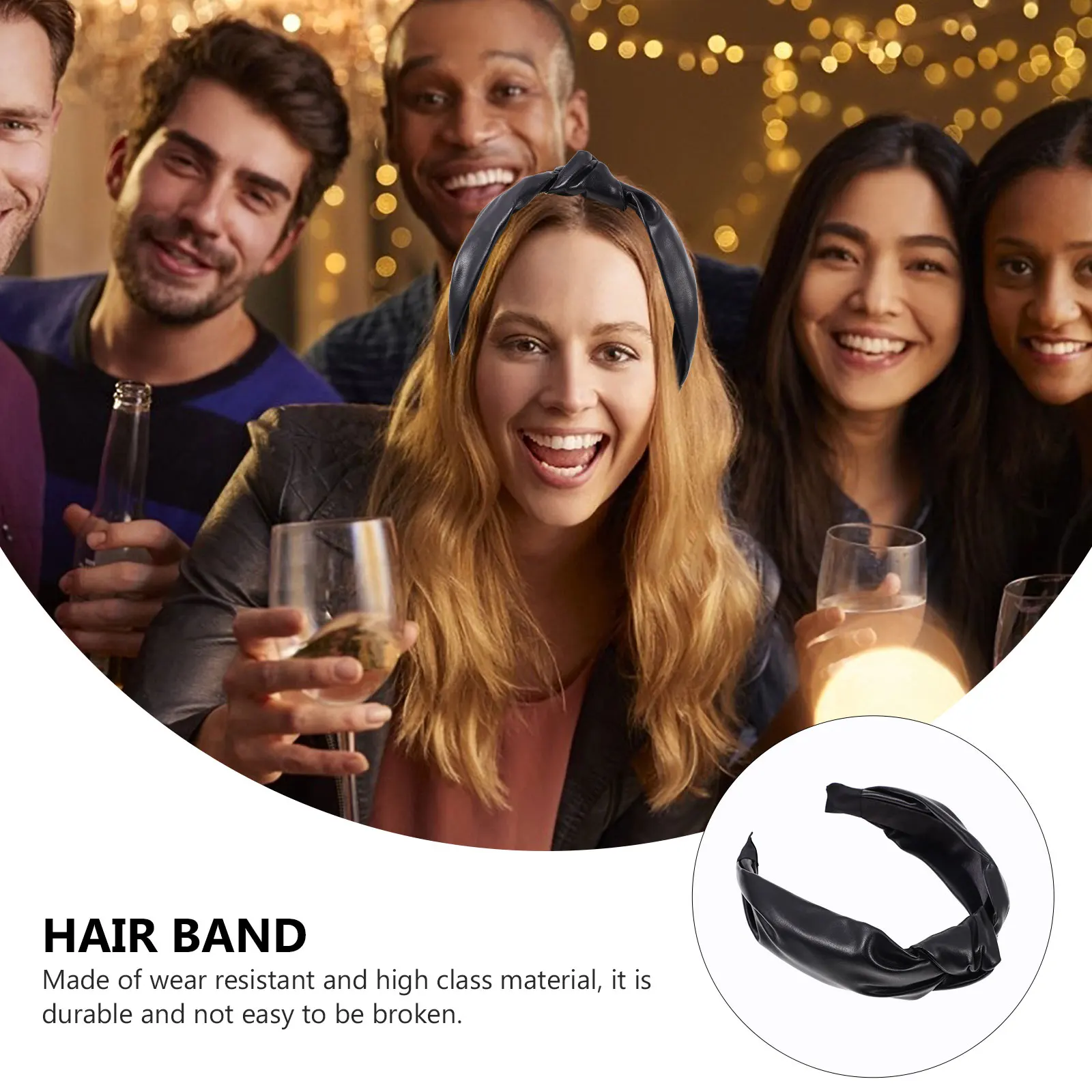 Pu Headband Knotted Headbands for Women Hair with Accessories Thick Wide
Pu Headband Knotted Headbands for Women Hair with Accessories Thick Wide