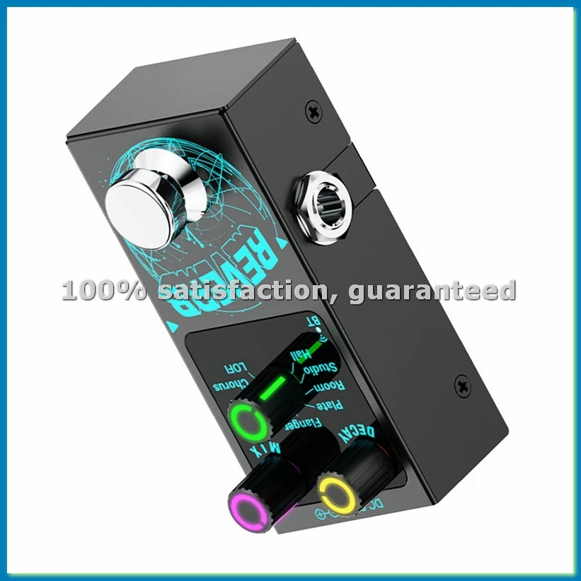 New Bluetooth 5.4 Effector Guitar Reverb Effector Single-Block Reverb Effector Reverb Colorful Visual Light-AT35
New Bluetooth 5.4 Effector Guitar Reverb Effector Single-Block Reverb Effector Reverb Colorful Visual Light-AT35