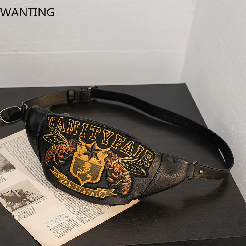 Original Fashion Design Embroidery Chest Bag Men Shoulder Bag Luxury Brand Men's Chest Bags Crossbody Backpack Mens Waist Bag
Original Fashion Design Embroidery Chest Bag Men Shoulder Bag Luxury Brand Men's Chest Bags Crossbody Backpack Mens Waist Bag