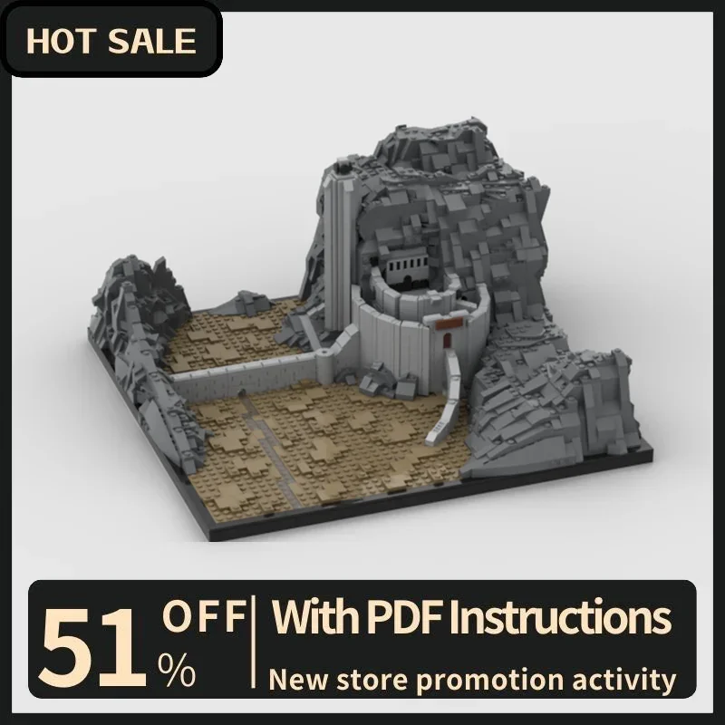 New 3127Pcs Famous Rings Movie Series Moc Helm's Deep Microscale Model Build Custom Puzzle Diy Creative Ideas Toy Birthday Gifts
New 3127Pcs Famous Rings Movie Series Moc Helm's Deep Microscale Model Build Custom Puzzle Diy Creative Ideas Toy Birthday Gifts