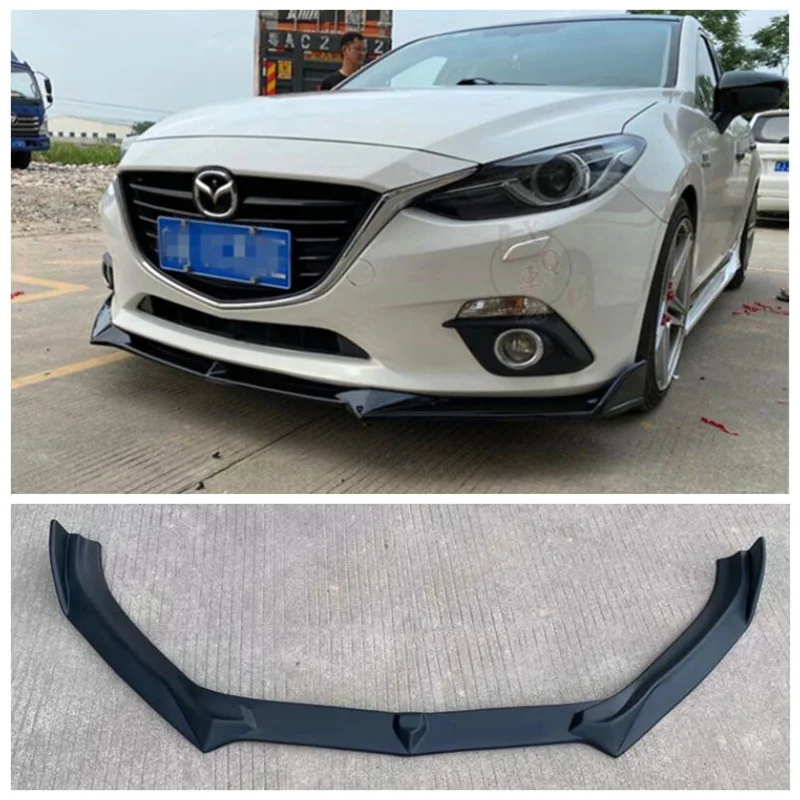 NEW High Quality ABS Paint & ABS Carbon Front Bumper Lip Splitter Diffuser Lip Spoiler For Mazda3 Axela 2014-2019
NEW High Quality ABS Paint & ABS Carbon Front Bumper Lip Splitter Diffuser Lip Spoiler For Mazda3 Axela 2014-2019