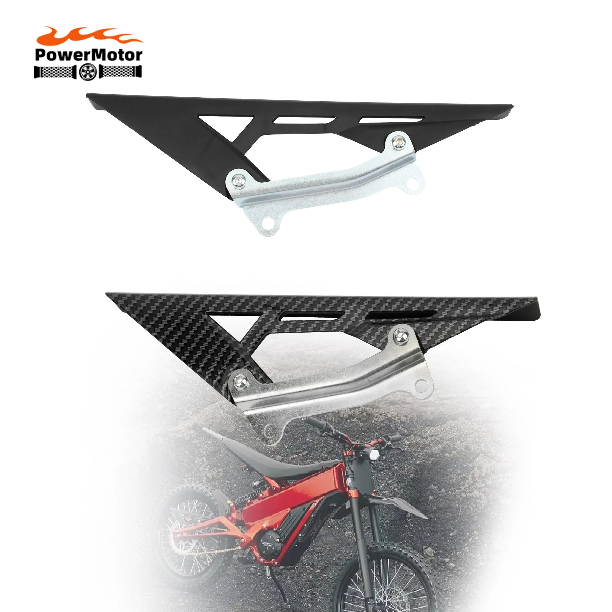 Electric Bike Chain Guard Cover Protector Sprocket Case Saver For TALARIA Sting X3 MX3 MX4 Carbon Fiber Pattern Motocross Parts
Electric Bike Chain Guard Cover Protector Sprocket Case Saver For TALARIA Sting X3 MX3 MX4 Carbon Fiber Pattern Motocross Parts